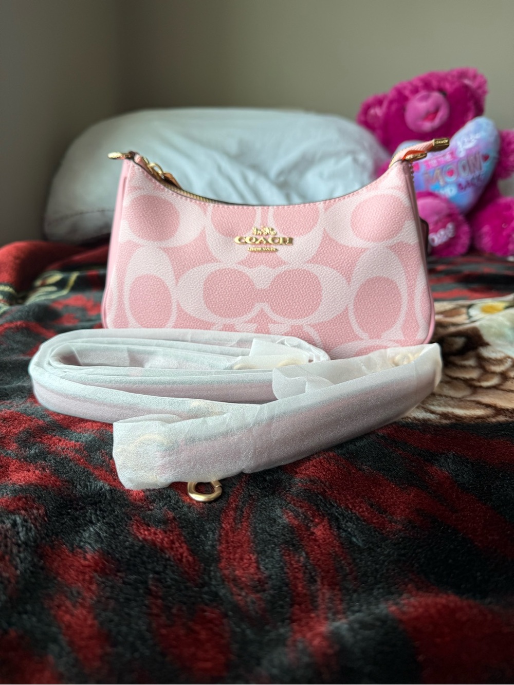 Coach Pink teri Shoulder bag - Picture 7 of 9